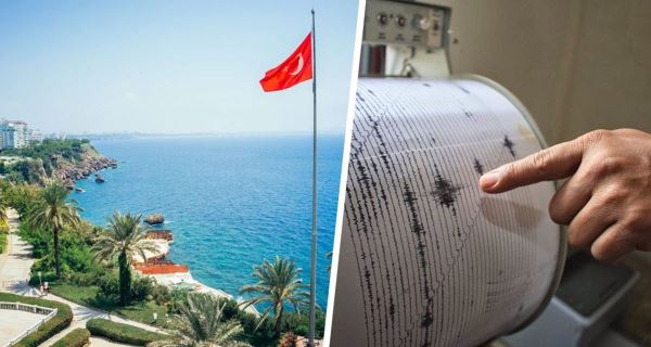 В Турции произошло землетрясение, напугавшее туристов