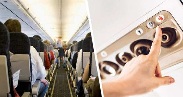 Туристам раскрыли секрет скрытой кнопки в самолете, которая может спасти жизнь во время полета